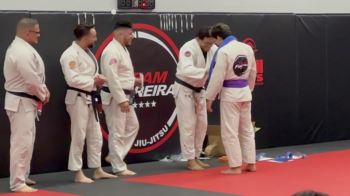 Purple belt promotion