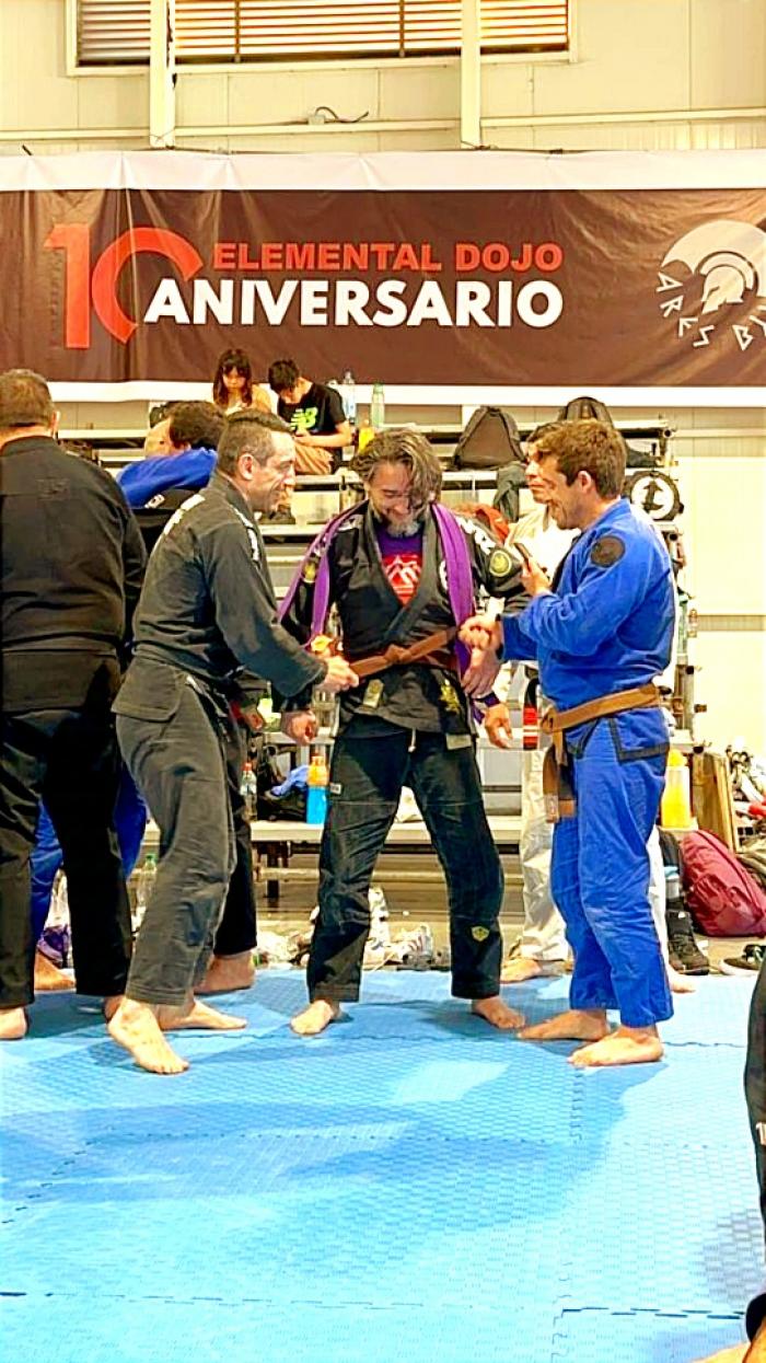 Brown belt · November 30, 2024 · Promoted by Jonathan Ortega