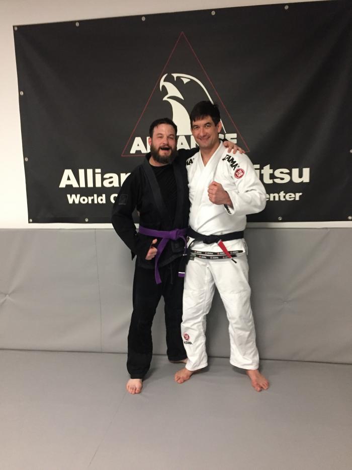 Purple belt · April 3, 2018 · Promoted by Henry Navorra