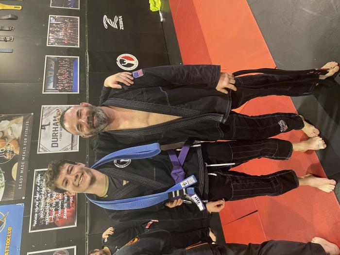 Purple belt · December 7, 2024 · Promoted by Smokey