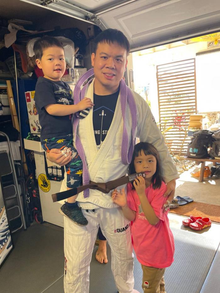 Brown belt · December 7, 2024 · Promoted by Kristian Riegler