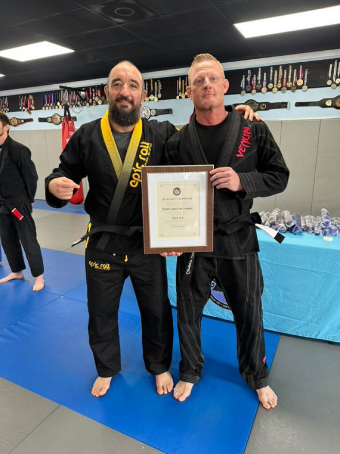 Black belt · December 7, 2024 · Promoted by Robby Donofrio