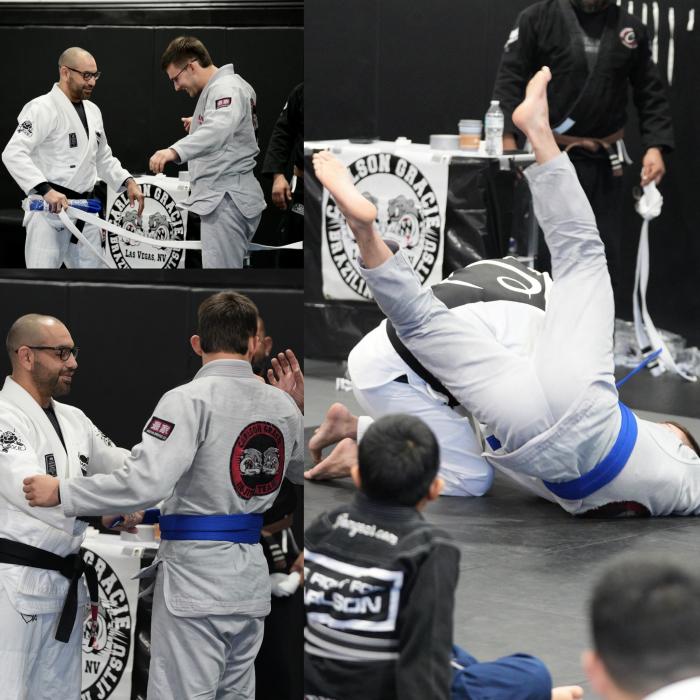 Blue belt · December 7, 2024 · Promoted by Bryan Calleros