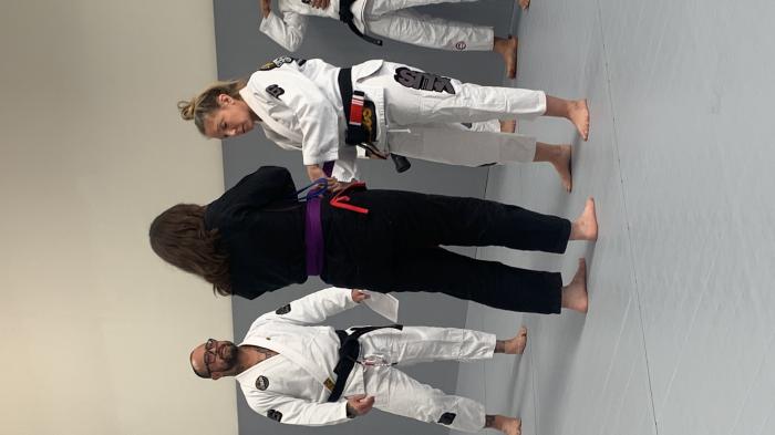 Purple belt · December 7, 2024 · Promoted by Jeston Pages