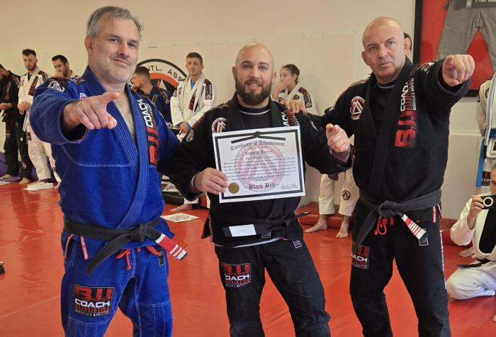Black belt · December 7, 2024 · Promoted by Marcello C. Monteiro