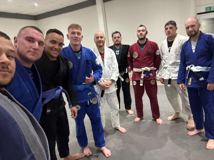 End of training picture