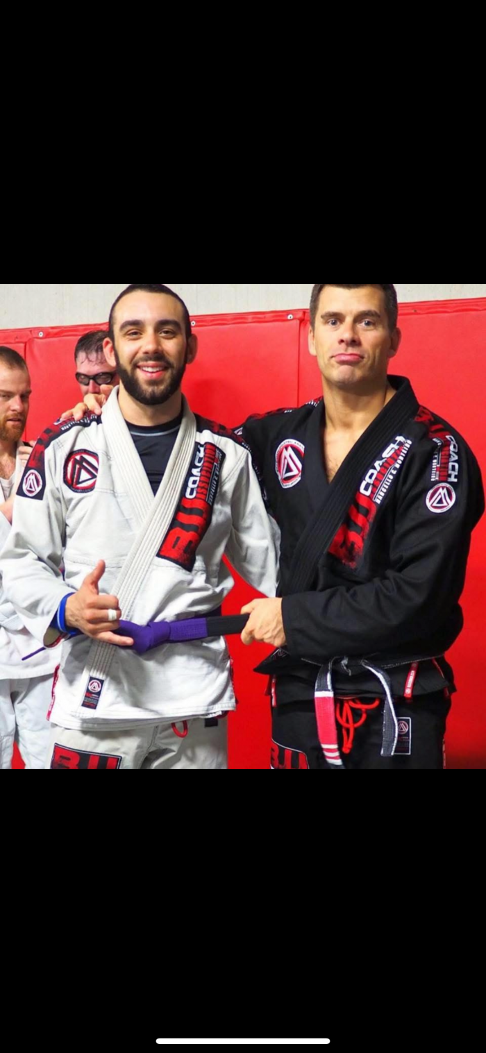 Purple belt · July 9, 2016 · Promoted by Travis Haynes