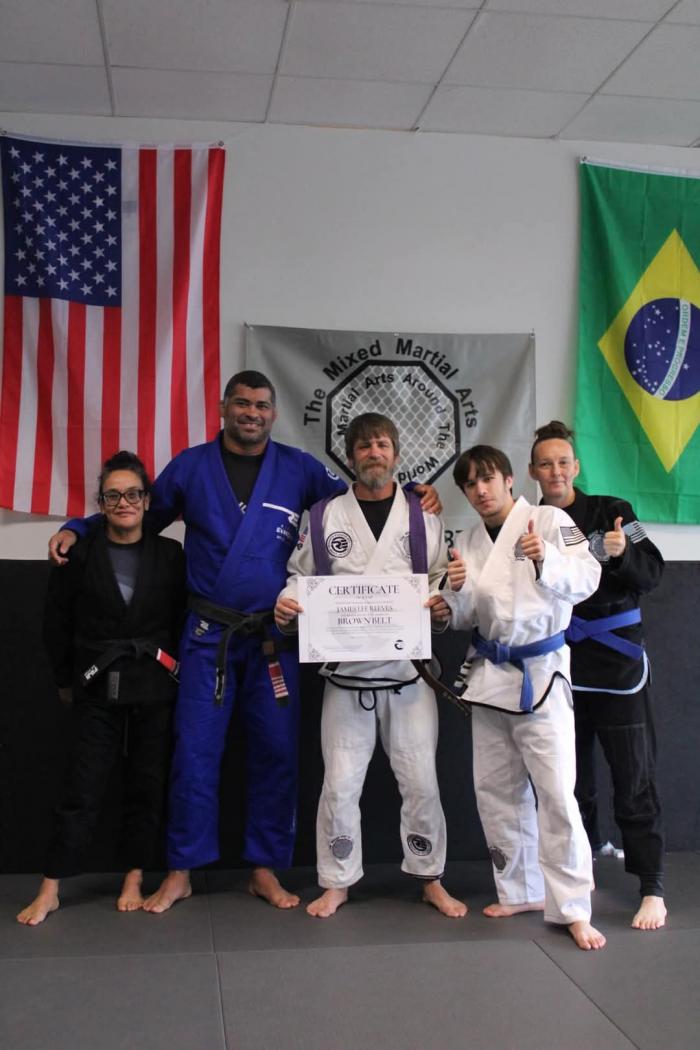 Ricardo Evangelista and Brown Belt promotion 12-7-24