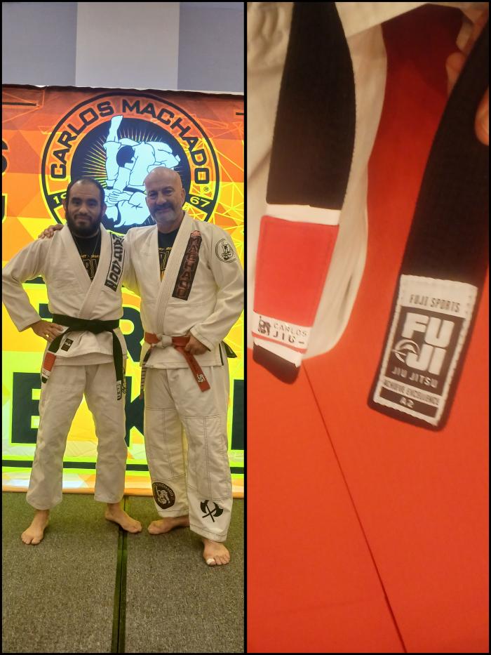 Black belt 1st degree · October 12, 2024 · Promoted by Carlos Machado