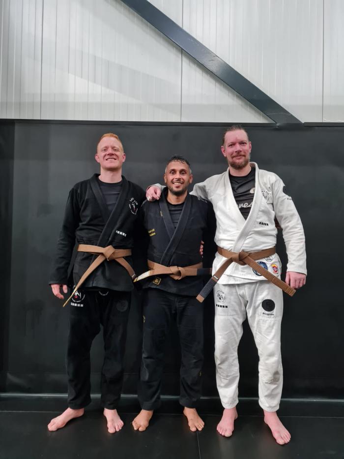 Brown belt · October 10, 2024 · Promoted by Matthieu Lawalata