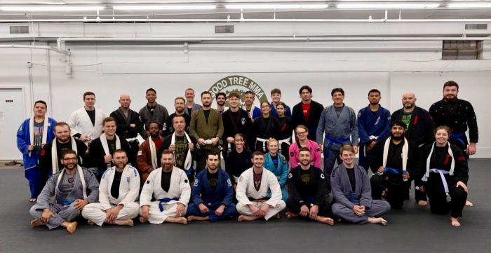2nd stripe on blue belt, 11-16-24