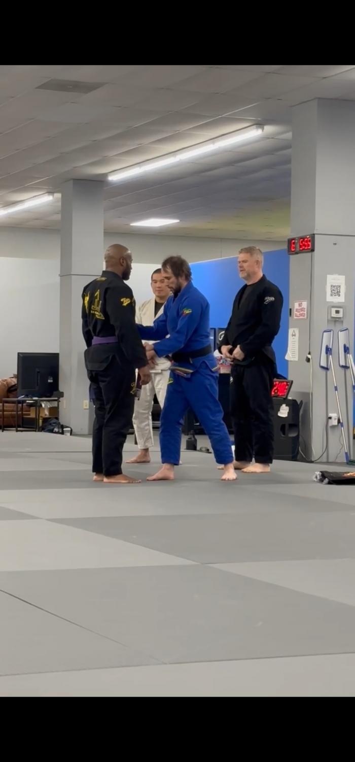 Purple belt · December 7, 2024 · Promoted by Brandon Brown