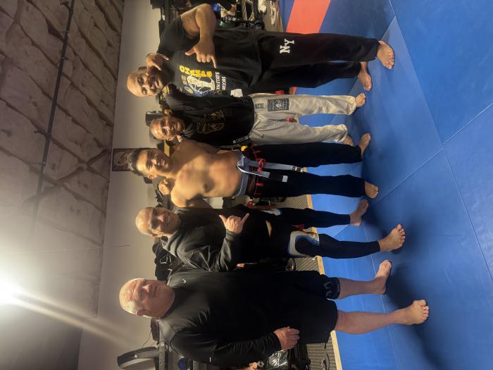 Blue belt · December 10, 2024 · Promoted by Rob Capili