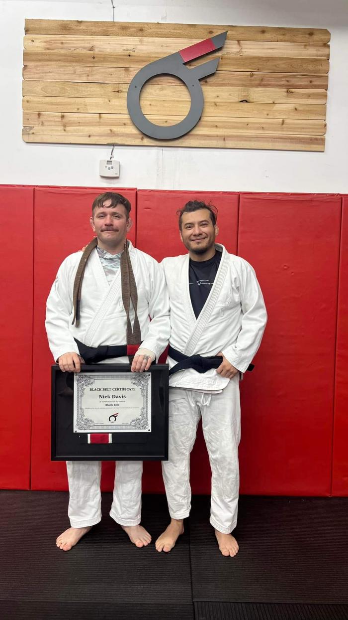 Black belt · April 1, 2024 · Promoted by Omar French