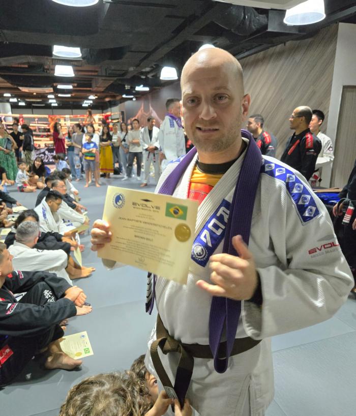 Brown belt · December 8, 2024 · Promoted by Gamal Hasan