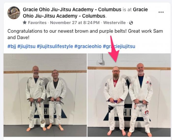 Purple belt · November 27, 2024 · Promoted by Robin Gieseler