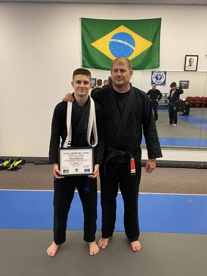 Blue belt · September 19, 2024 · Promoted by Nicholas Riggle