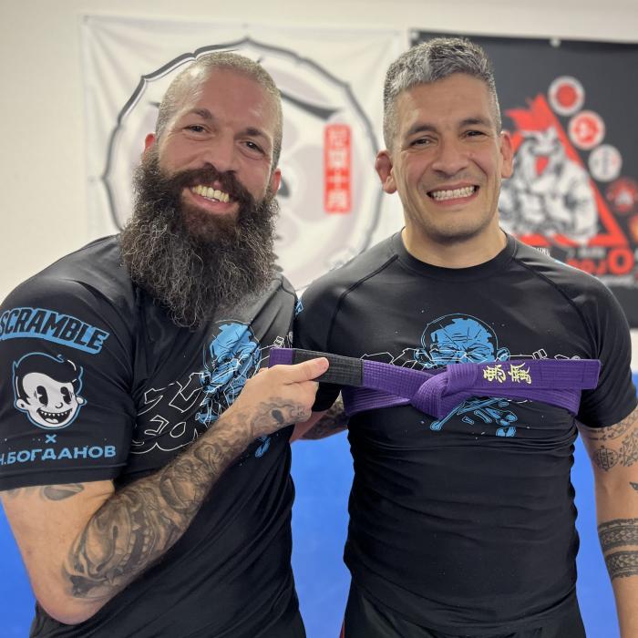 Purple belt · December 11, 2024 · Promoted by Marco Kuster