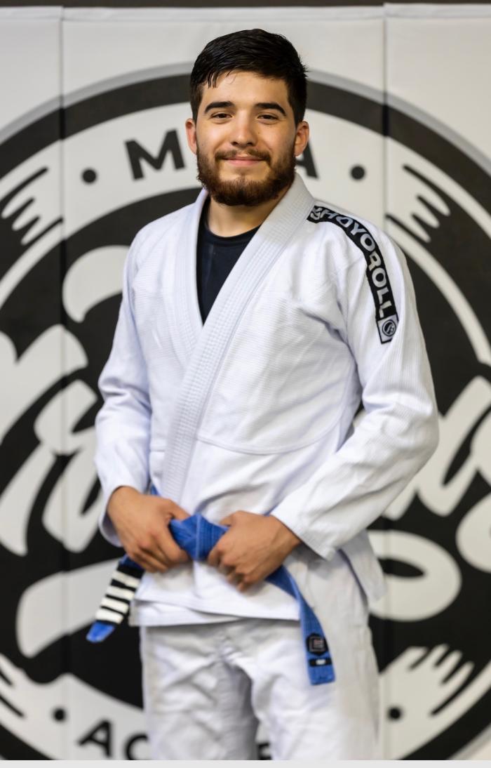 Blue belt · October 10, 2020 · Promoted by Joshua Frye