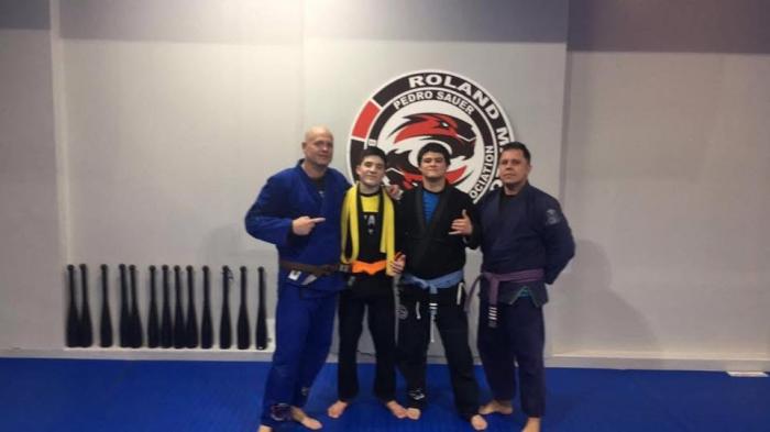 Orange belt · January 7, 2017 · Promoted by Richard Thomas