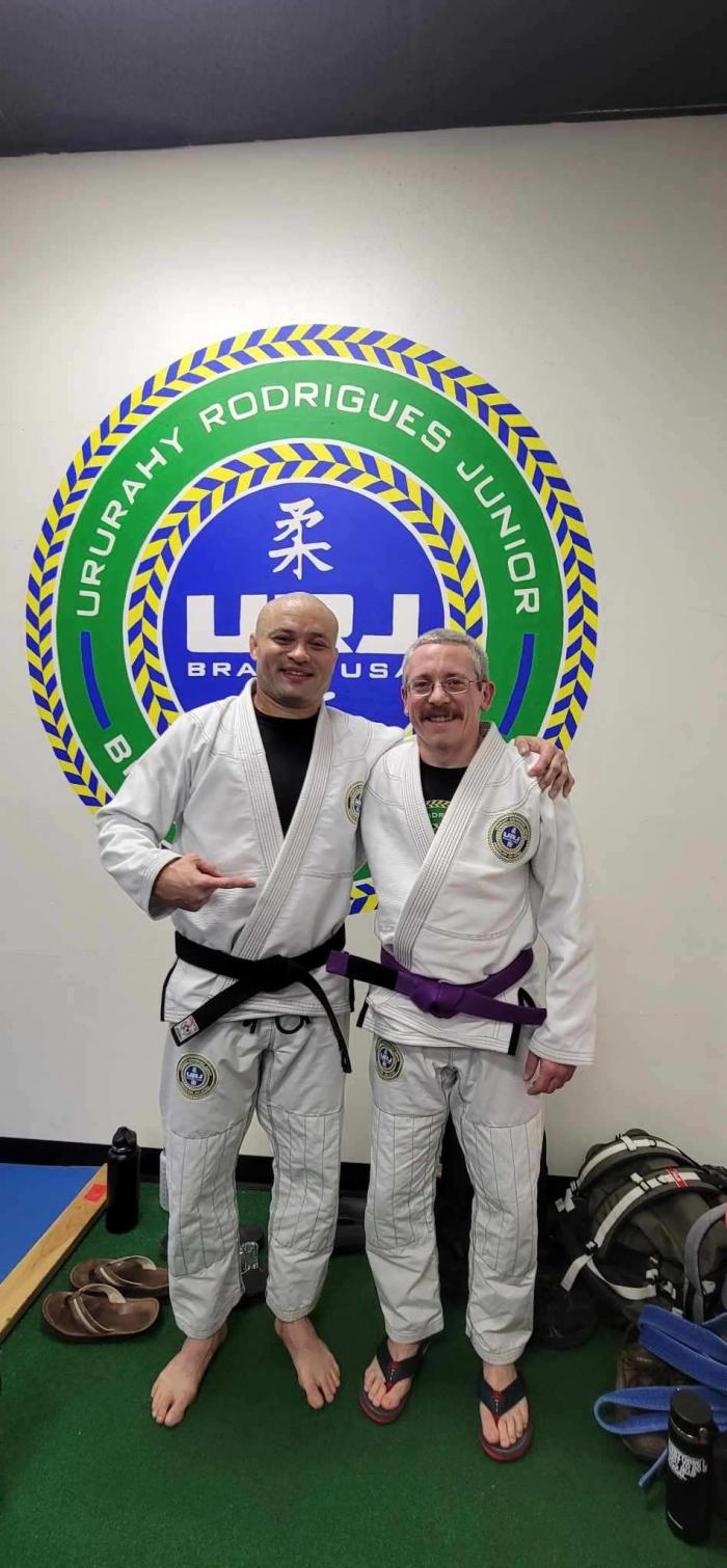Purple belt · December 13, 2024 · Promoted by Ururahy Rodrigues Junior
