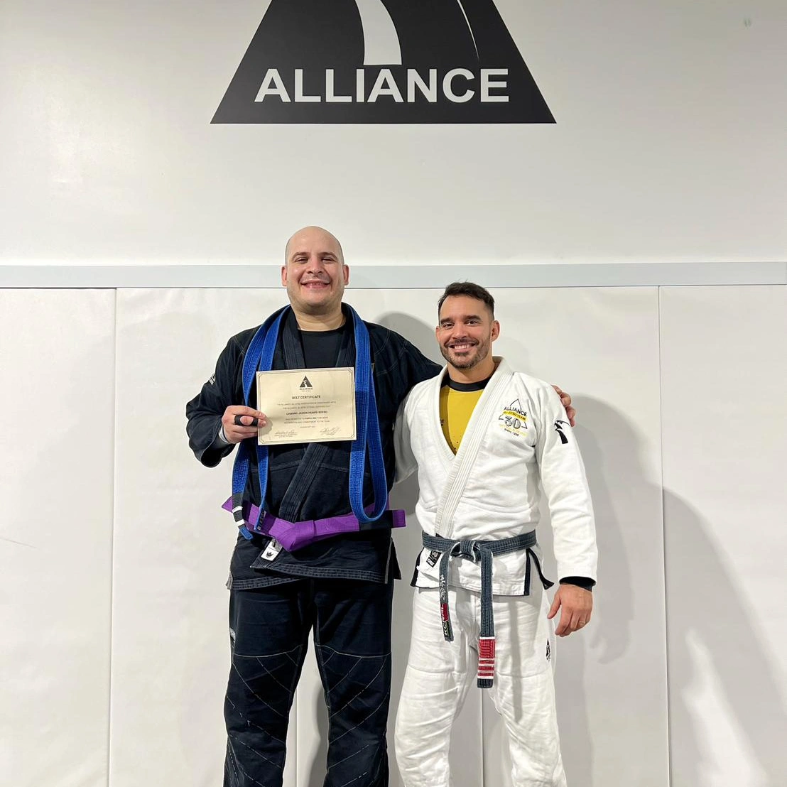 Purple belt · December 11, 2024 · Promoted by Rodrigo Alves