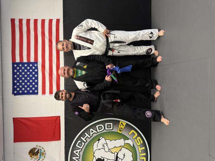 Purple belt · December 14, 2024 · Promoted by Michael Madeley