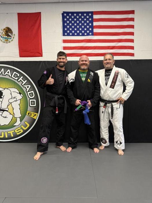 Purple belt promotion