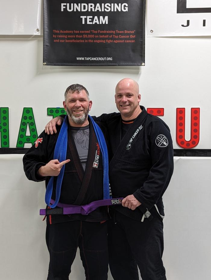 Purple belt · December 16, 2023 · Promoted by Jacob Mouro