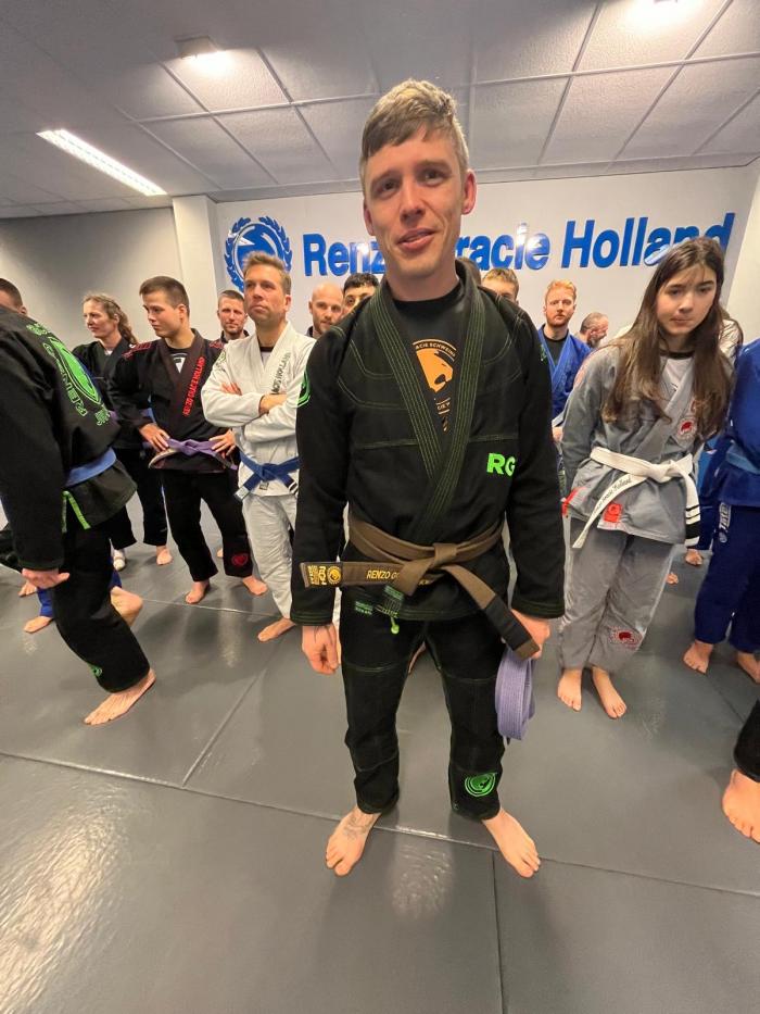 Brown belt · December 14, 2024 · Promoted by Kemail Verhoeven