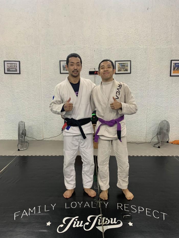With Professor Tomoyuki Hashimoto