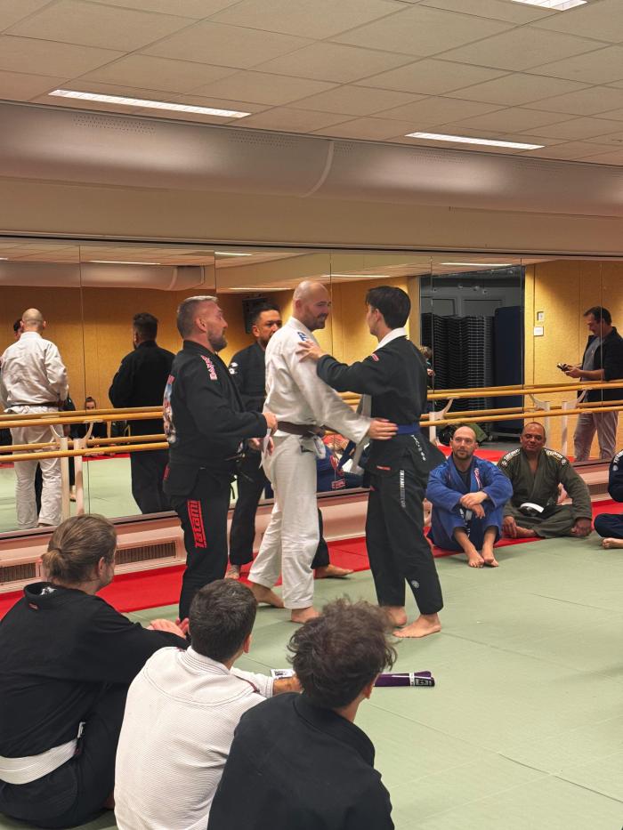 Blue belt · December 1, 2024 · Promoted by Iwan Hansen