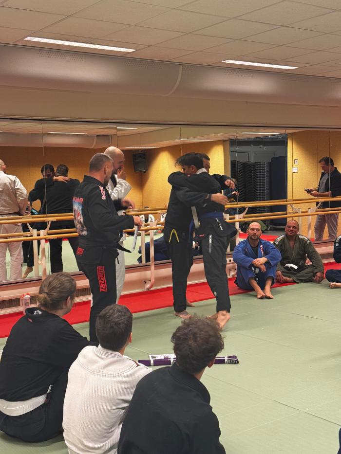 Blue belt · December 1, 2024 · Promoted by Iwan Hansen