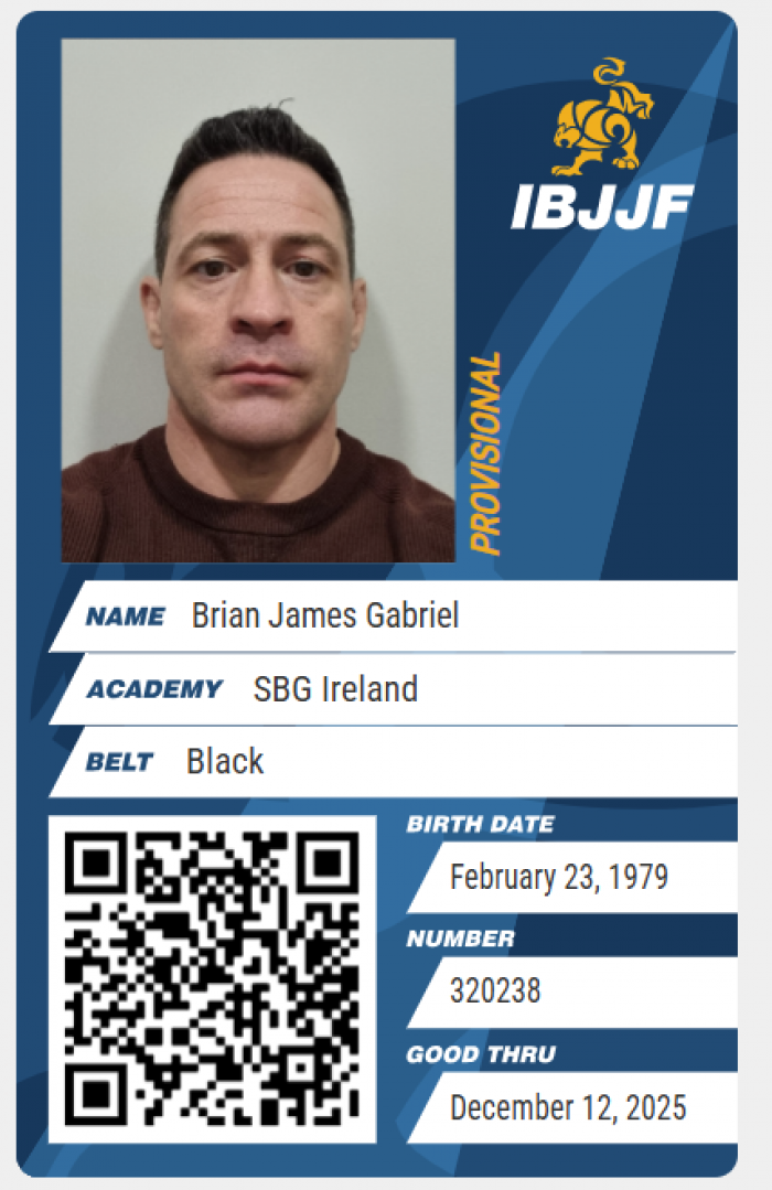 Black belt · December 11, 2024 · Promoted by John Kavanagh