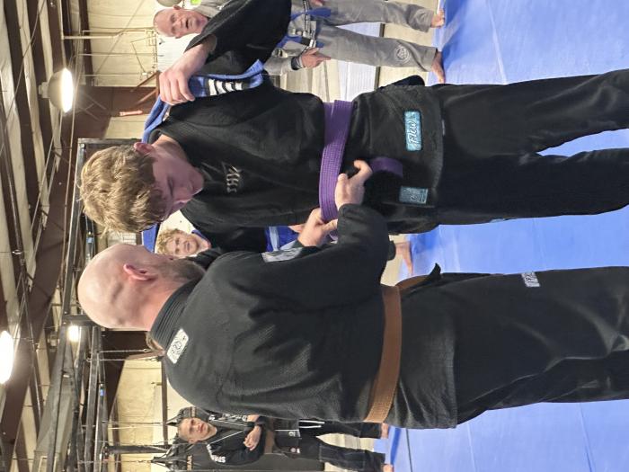 Purple belt · August 6, 2024 · Promoted by Anthony Jones