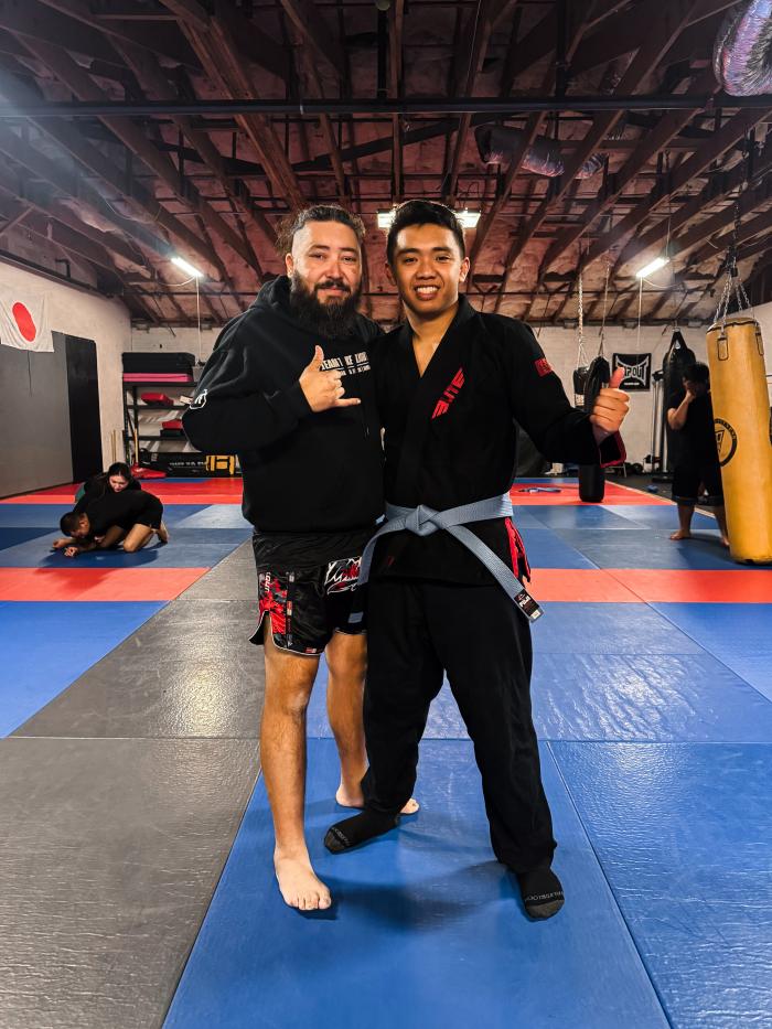 Blue belt!
