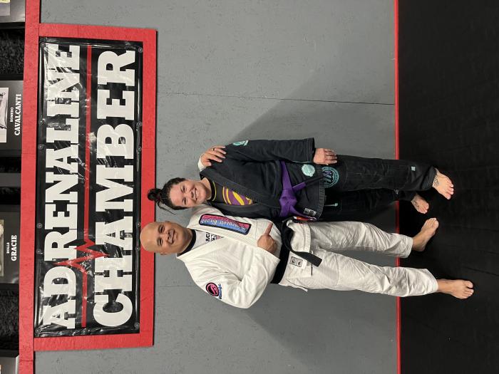 Purple belt · December 14, 2024 · Promoted by Tony Cruz