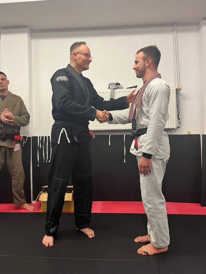 Black belt · December 14, 2024 · Promoted by Oliver Geddes