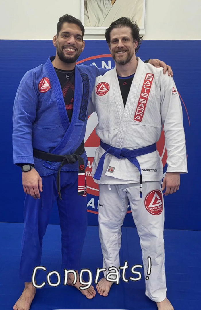 Blue belt · March 16, 2024 · Promoted by Seidler Rodrigo Santos Ziser
