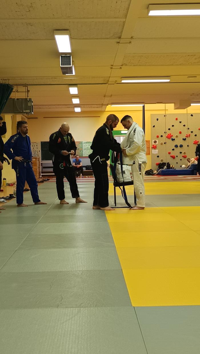 Blue belt · December 17, 2024 · Promoted by Ottobus