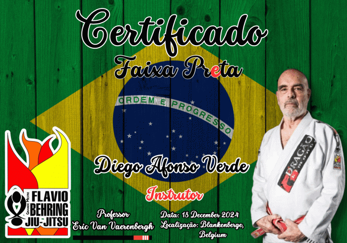 Black belt · December 18, 2024 · Promoted by Eric Van Vaerenbergh