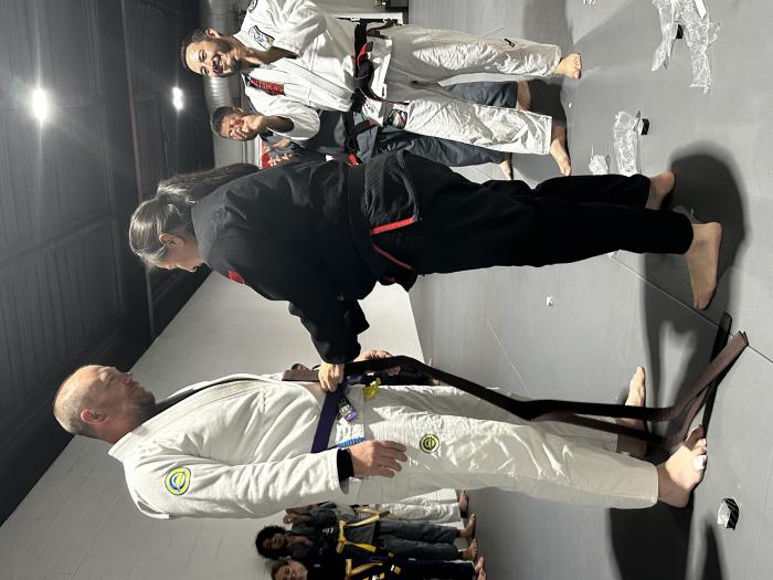 Brown belt · December 17, 2024 · Promoted by Liz mata
