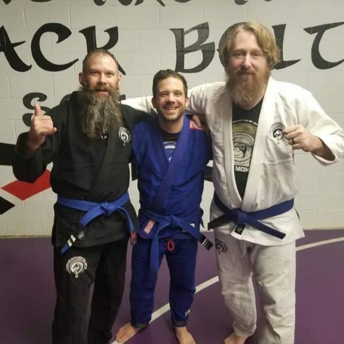 Blue belt · December 23, 2020 · Promoted by Justin morris