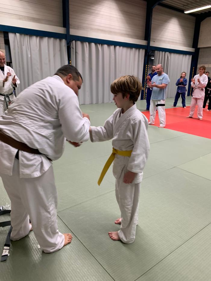 Yellow belt · December 18, 2024 · Promoted by Eric Van Vaerenbergh