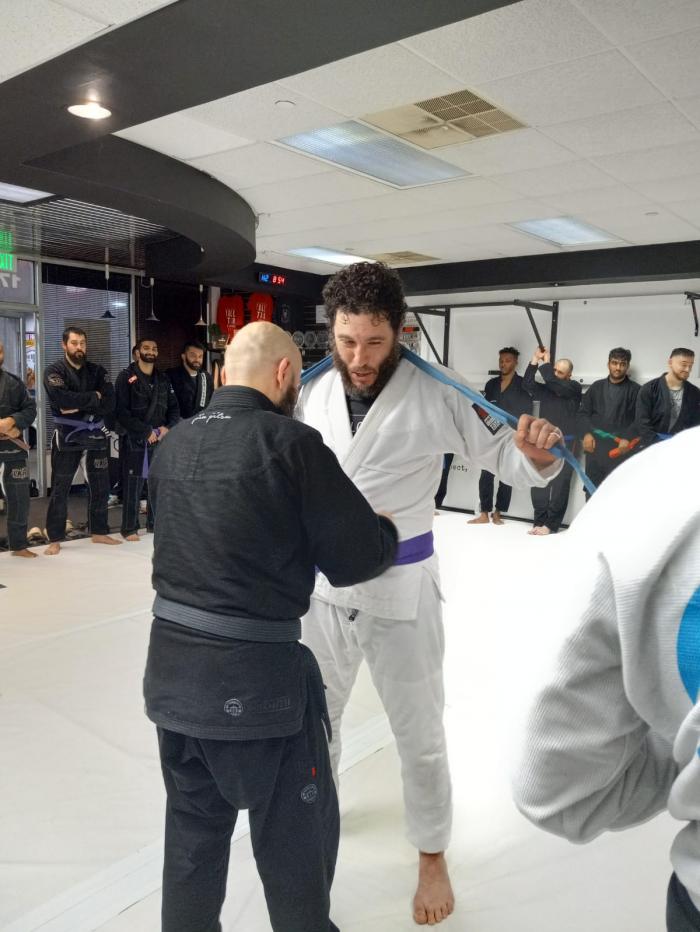 Purple belt · December 19, 2024 · Promoted by Hernan Guadalupe