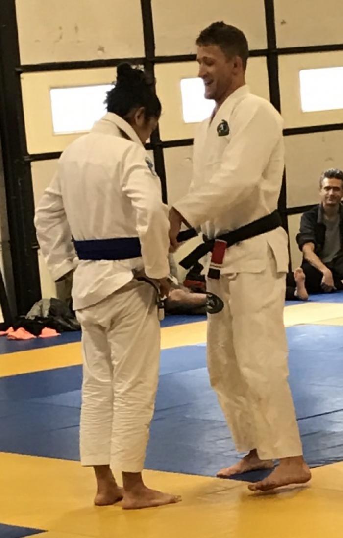 Blue belt · April 20, 2017 · Promoted by Matt Simms
