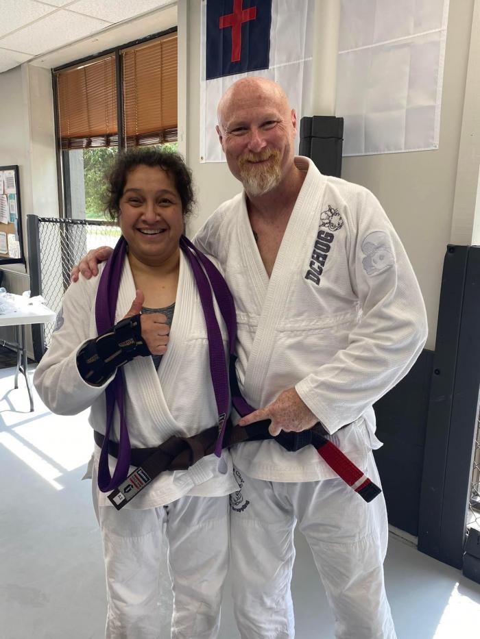 Brown belt · June 29, 2024 · Promoted by Keith Welsh