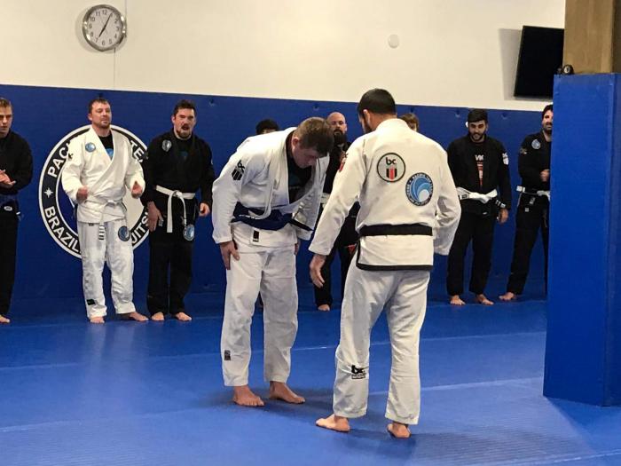 Blue belt · October 15, 2019 · Promoted by Justin Aujla-Fieldt