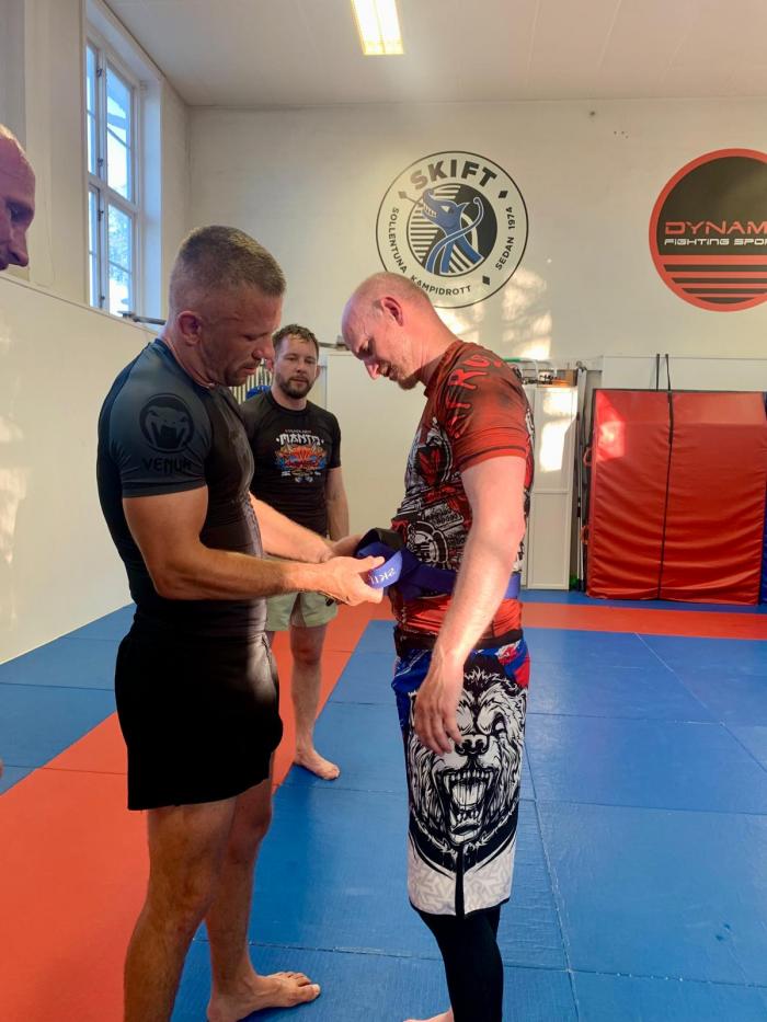 Blue belt · June 1, 2024 · Promoted by Anders Jansson