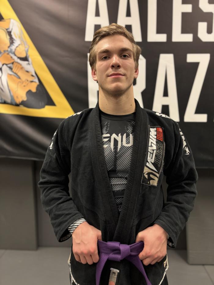 Purple belt · December 19, 2024 · Promoted by Robert Vingsnes